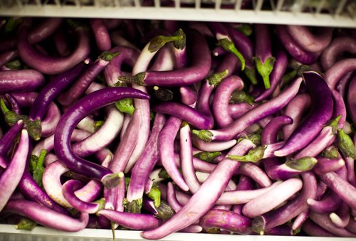 Aubergines violettes marche – Le Blog de Betty
