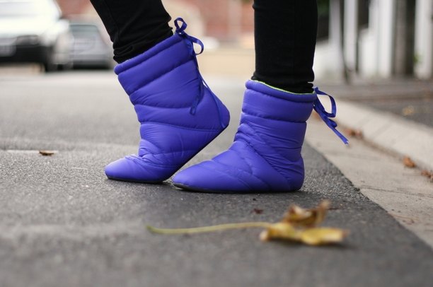 Boots electriques bleues – Le Blog de Betty