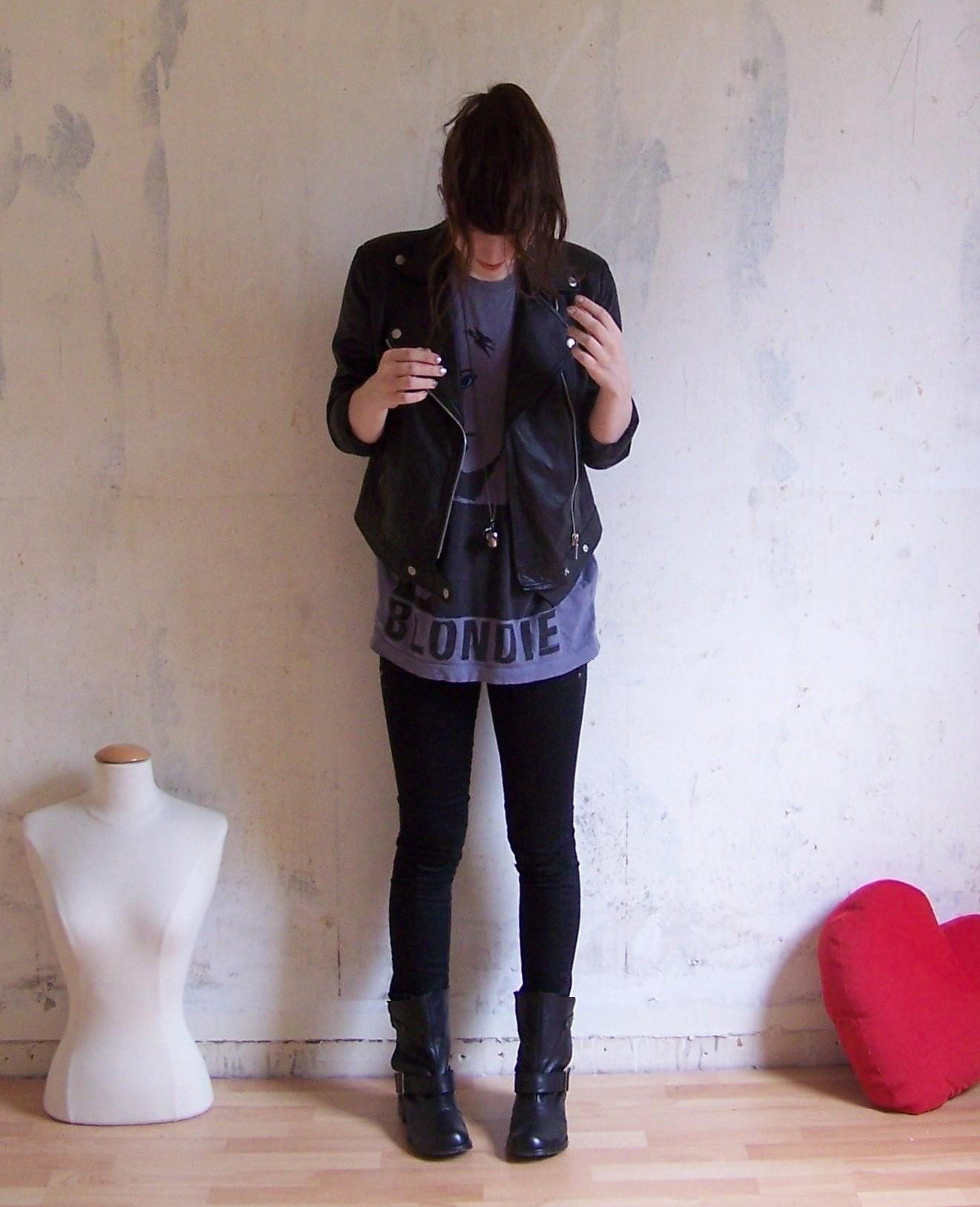Boots motardes perfecto legging noir – Le Blog de Betty