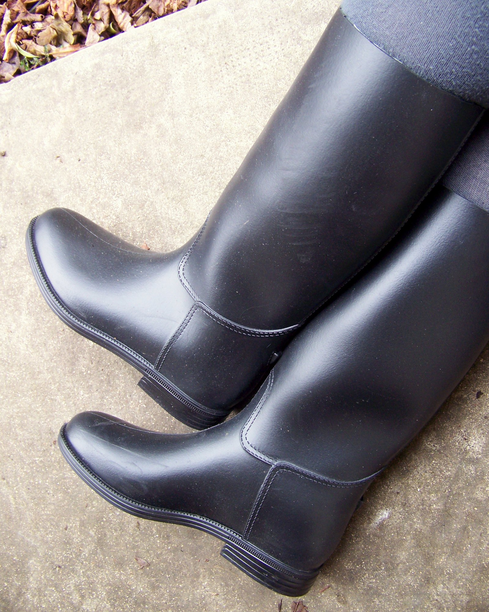 Bottes equitation noires detail – Le Blog de Betty