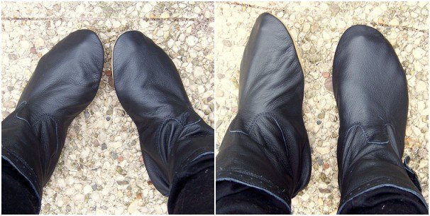Bottes ninja cuir noir – Le Blog de Betty