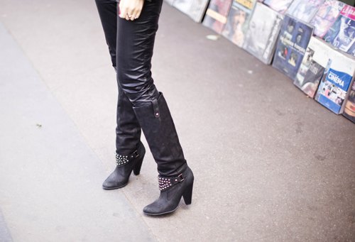 Bottes noires bouquinistes – Le Blog de Betty