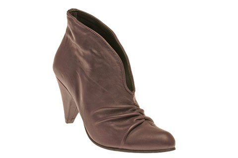 Bottines froncees marron – Le Blog de Betty