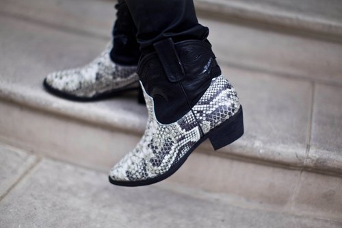 Bottines python santiags – Le Blog de Betty