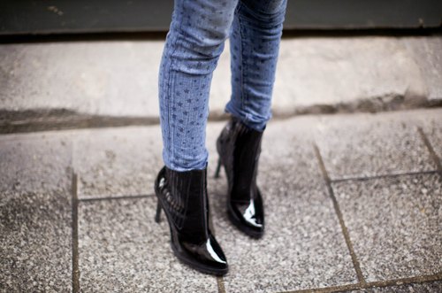 Bottines vernies jean – Le Blog de Betty