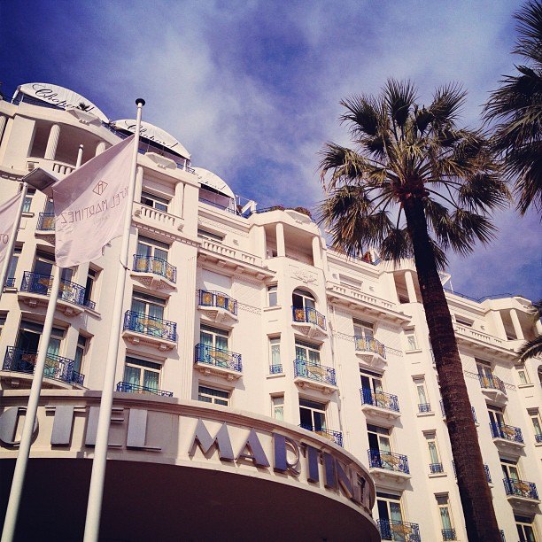 Cannes hotel martinez palmier – Le Blog de Betty