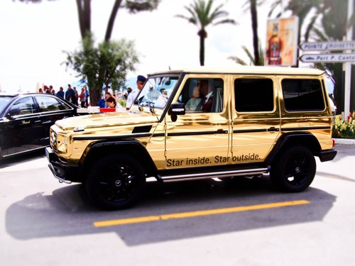 Cannes mercedes classe g doree – Le Blog de Betty