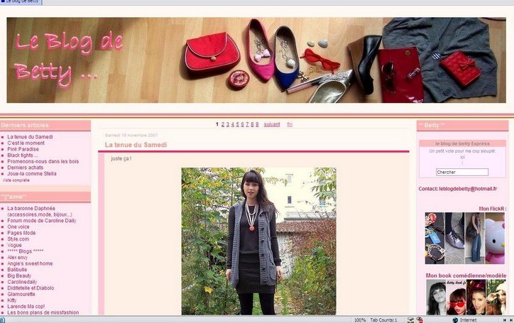 Capture le blog de betty tenue – Le Blog de Betty