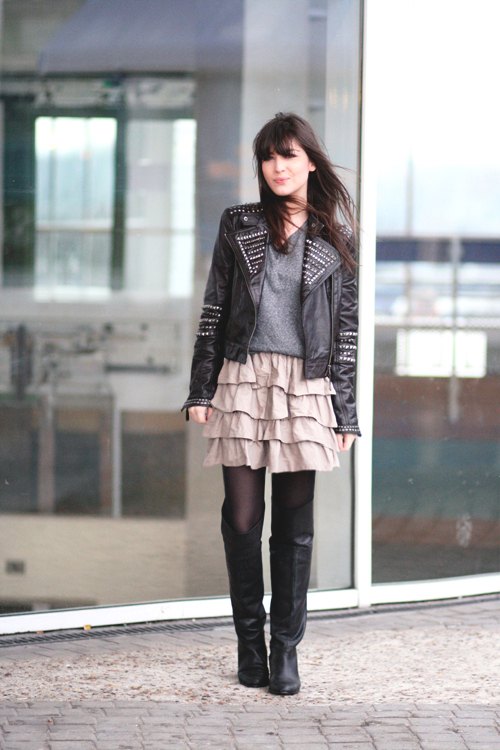 Cheap and cool perfecto cloute jupe volants – Le Blog de Betty