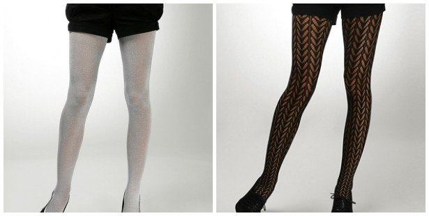 Collants blancs noirs motifs – Le Blog de Betty