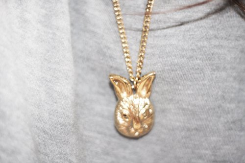 Collier tete de renard dore – Le Blog de Betty