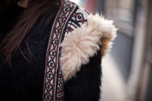 Detail gilet brode fourrure – Le Blog de Betty
