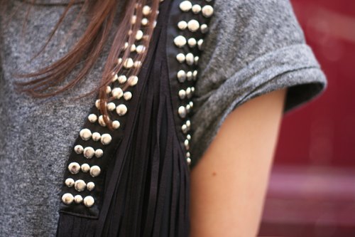 Detail gilet cloute – Le Blog de Betty