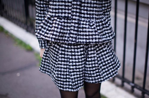 Detail jupe pied de poule – Le Blog de Betty