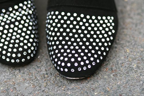 Detail mocassins strass – Le Blog de Betty