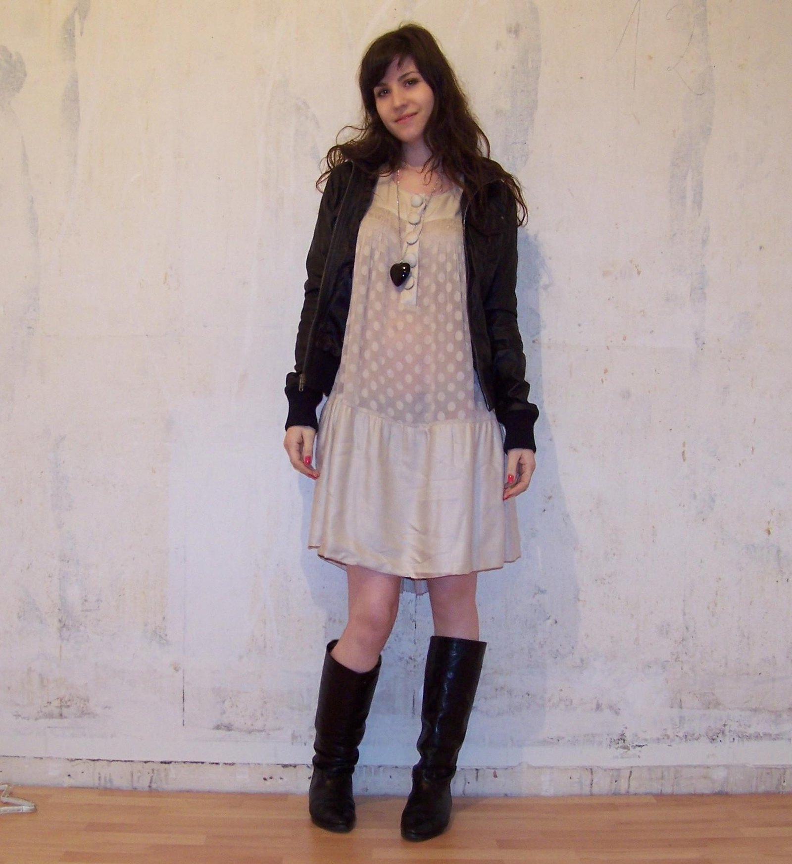Diabless robe ecru perfecto bottes – Le Blog de Betty