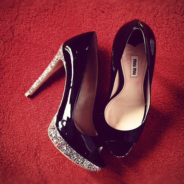 Escarpins miu miu paillettes – Le Blog de Betty
