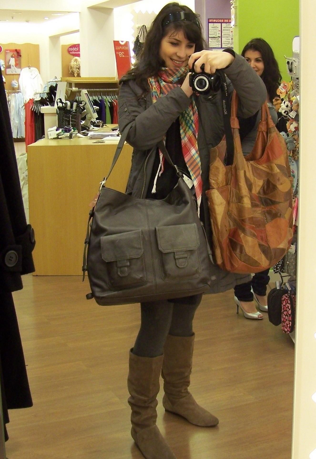 Etam essayage sac cuir – Le Blog de Betty