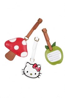 Etiquettes bagage hello kitty champignon – Le Blog de Betty