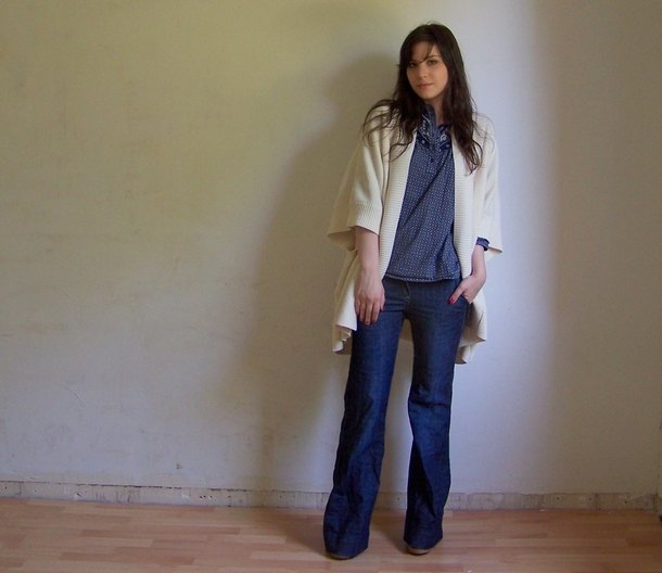 Gilet long rodier jean flare – Le Blog de Betty