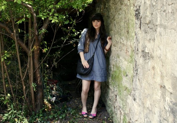 H and m robe chambray vegetation – Le Blog de Betty