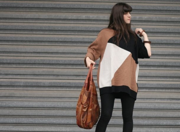 H and m vintage pull colorblock sac – Le Blog de Betty