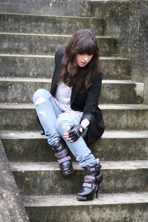Jean destroy blazer escaliers – Le Blog de Betty