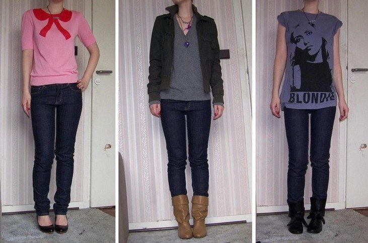Jean slim trois tenues – Le Blog de Betty
