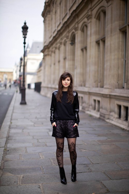 Karl sweat short collants motifs – Le Blog de Betty