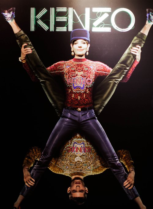 Kenzo affiche mannequin – Le Blog de Betty