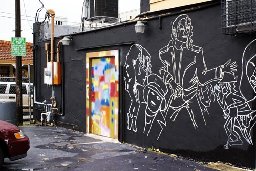 Little havana miami fresque noir et blanc – Le Blog de Betty