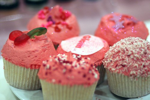 Londres cupcakes roses – Le Blog de Betty