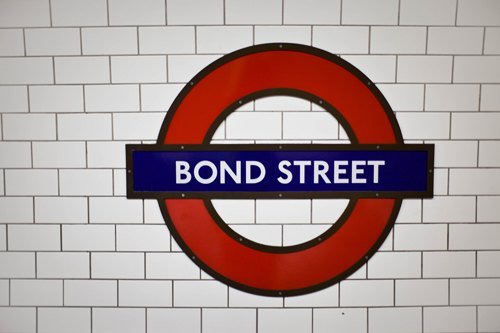 Londres metro bond street – Le Blog de Betty