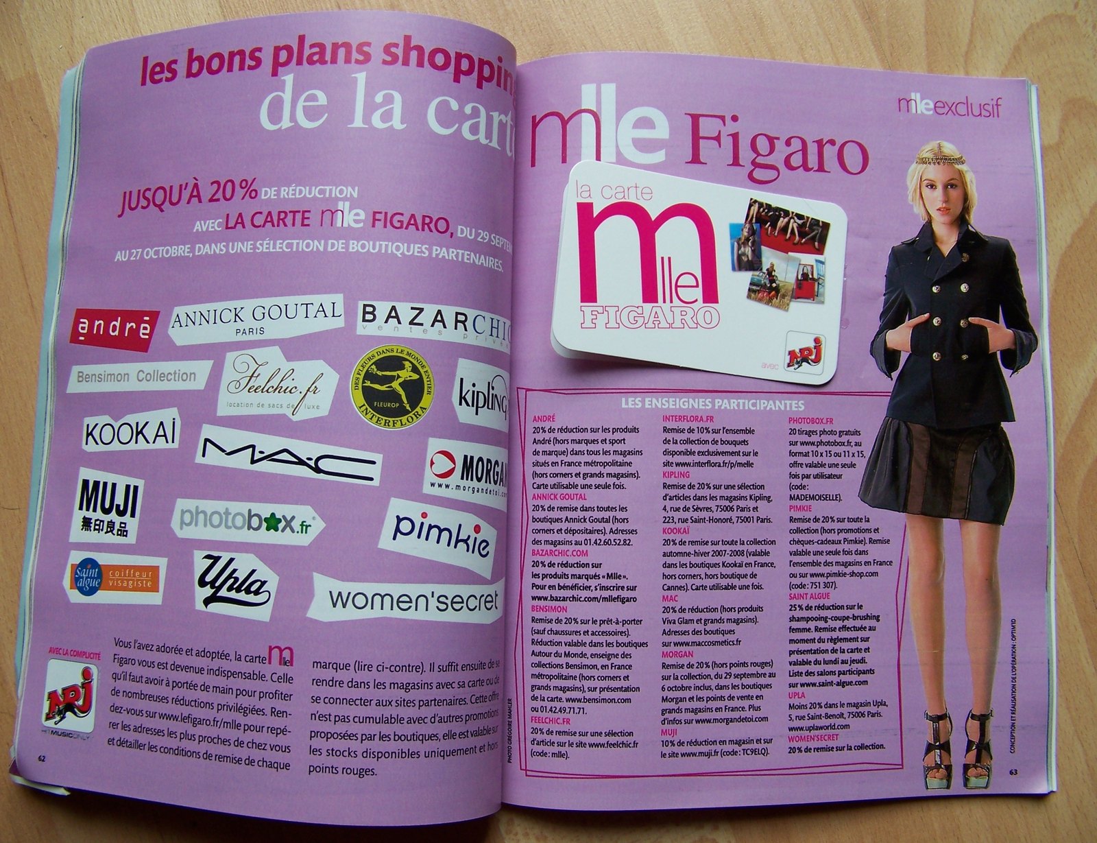 Magazine mademoiselle figaro bons plans – Le Blog de Betty