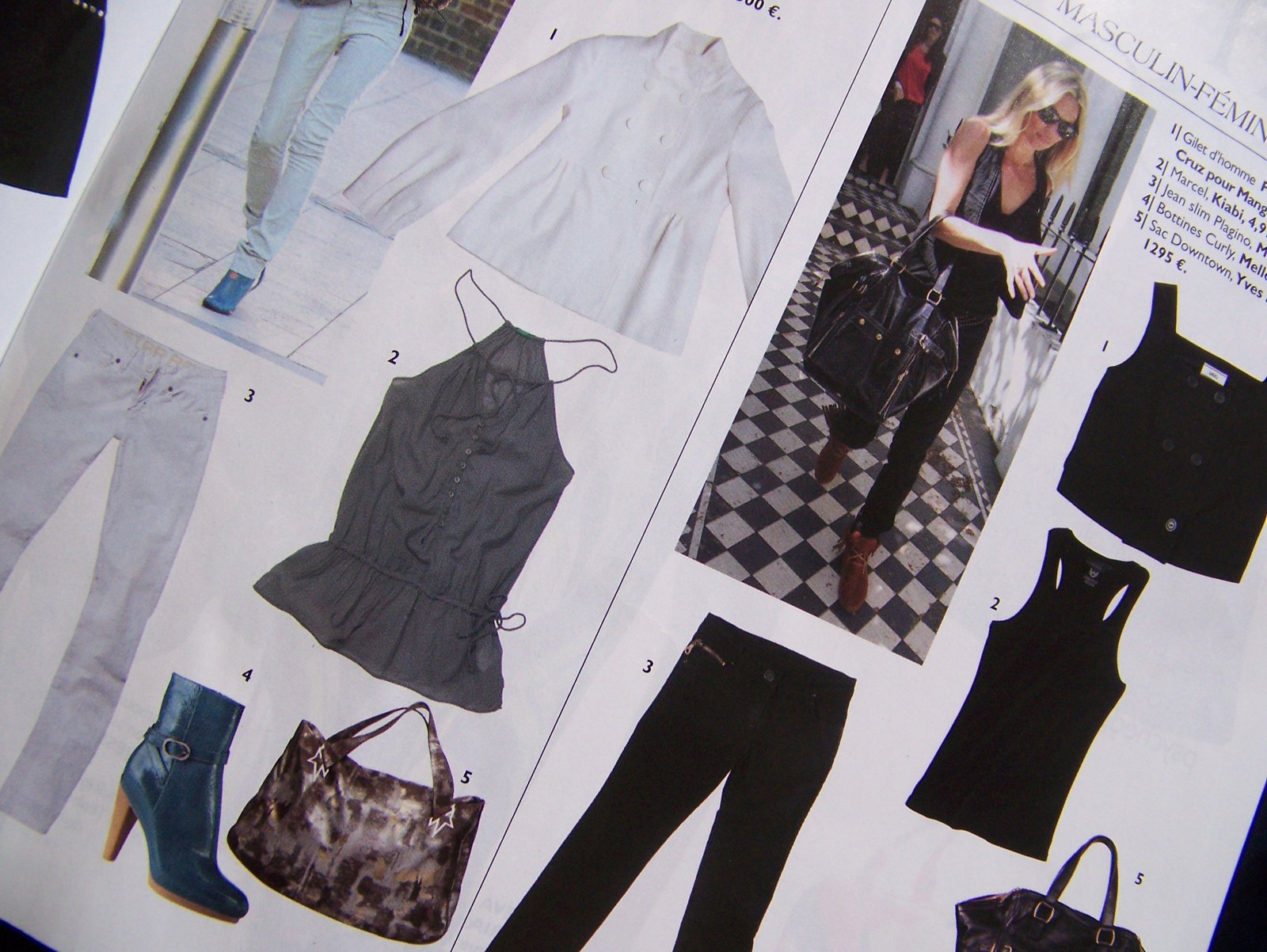 Magazine pages shopping basiques – Le Blog de Betty