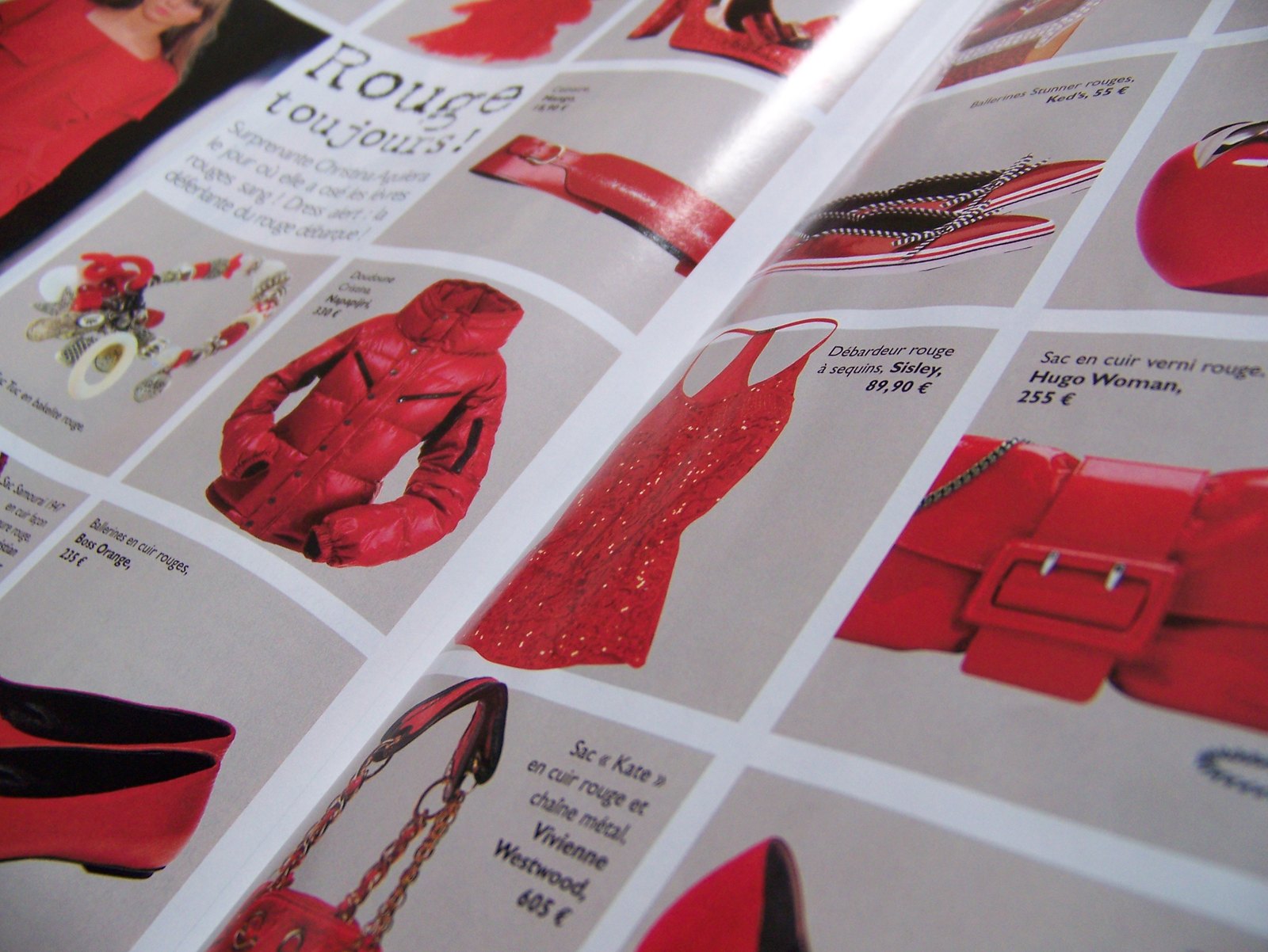 Magazine selection rouge – Le Blog de Betty