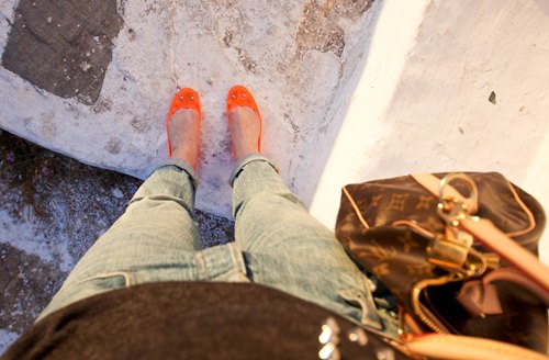 Mykonos ballerines orange sac louis vuitton – Le Blog de Betty