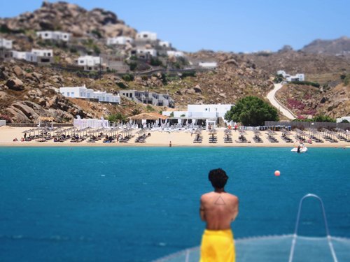 Mykonos plage bateau – Le Blog de Betty