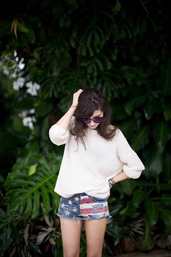 Pao de acucar short drapeau americain jungle – Le Blog de Betty