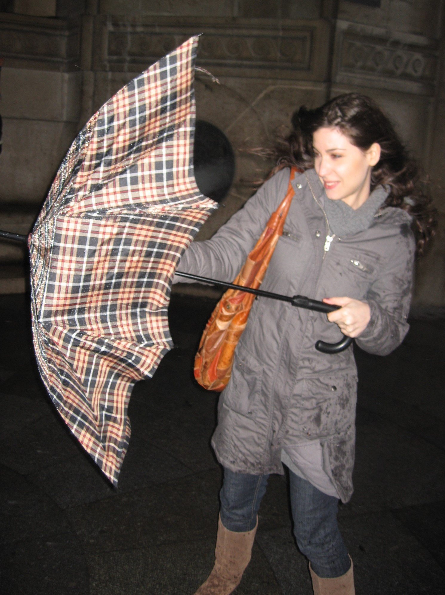 Parapluie tartan nuit – Le Blog de Betty