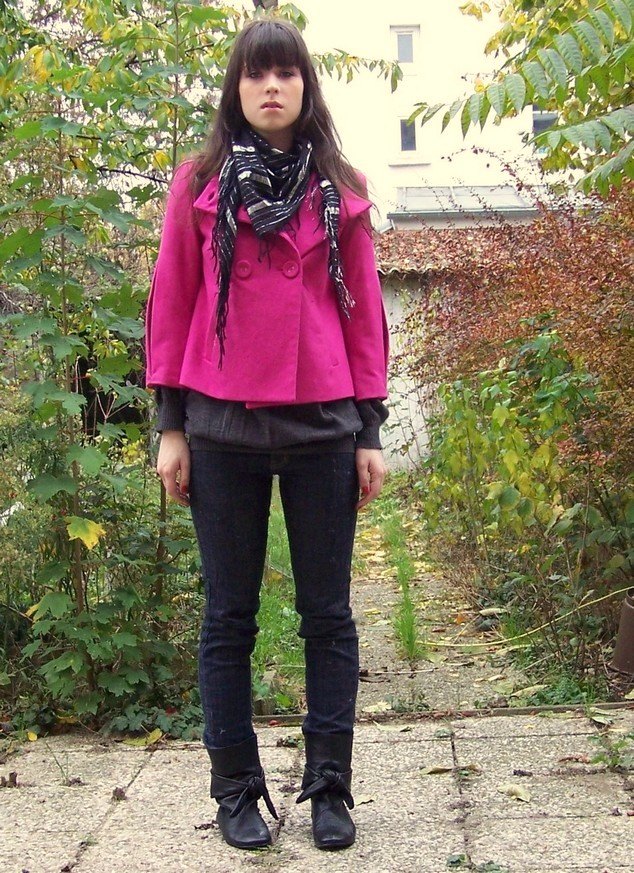 Pink paradise veste fuchsia foulard – Le Blog de Betty