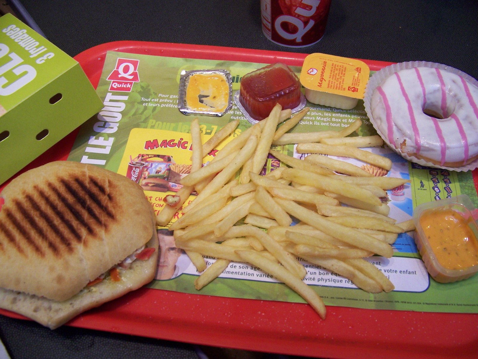 Plateau quick frites donut – Le Blog de Betty