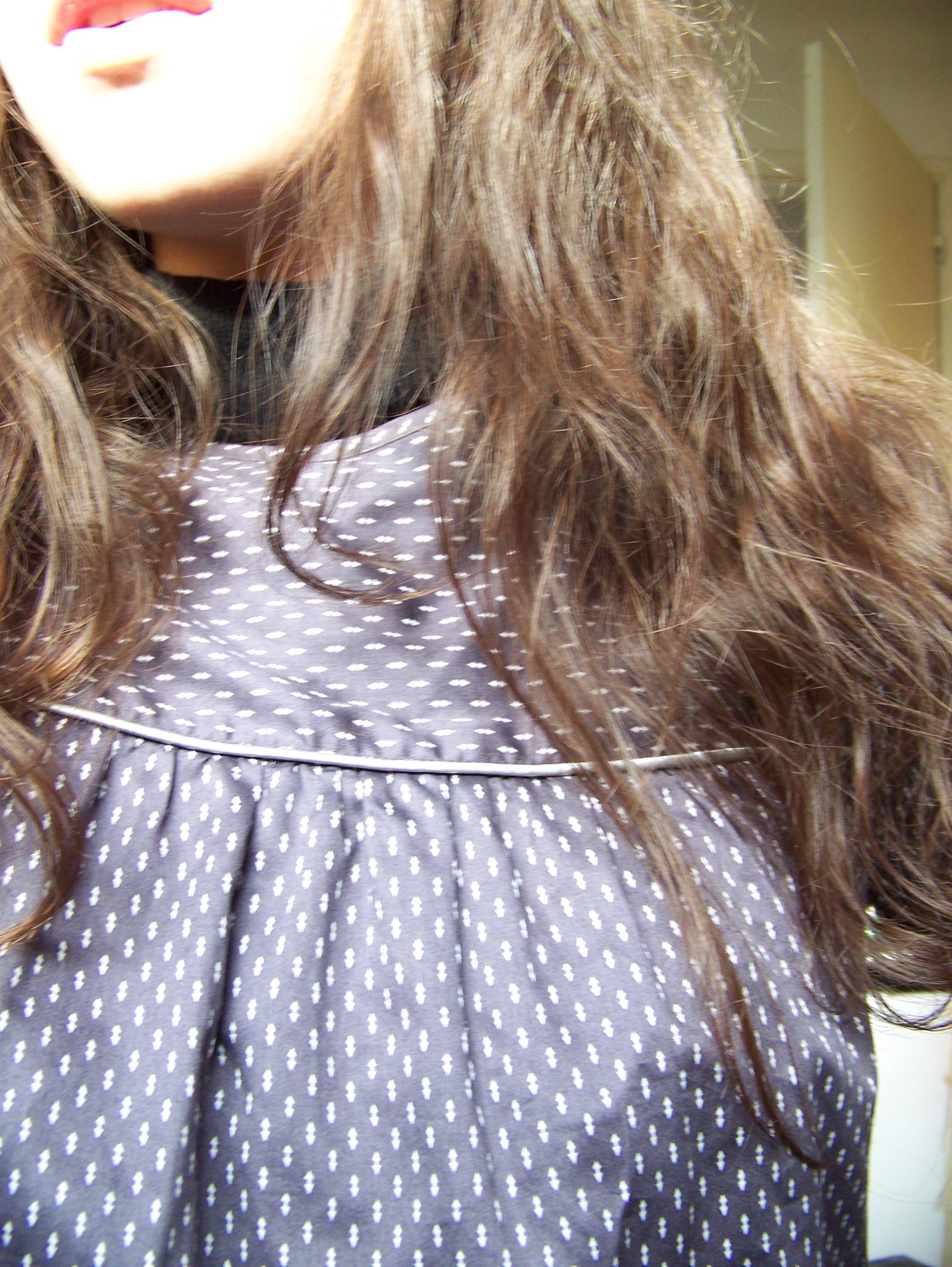 Premiere mission blouse plumetis cheveux – Le Blog de Betty