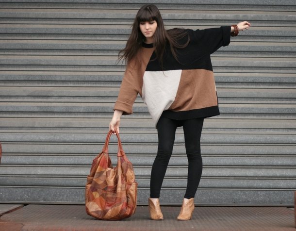 Pull colorblock sac patchwork – Le Blog de Betty