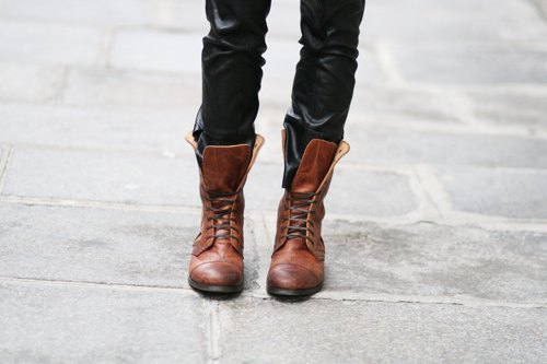 Rangers cuir marron – Le Blog de Betty