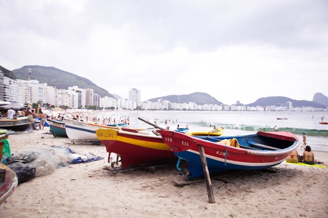 Rio copacabana barques plage – Le Blog de Betty