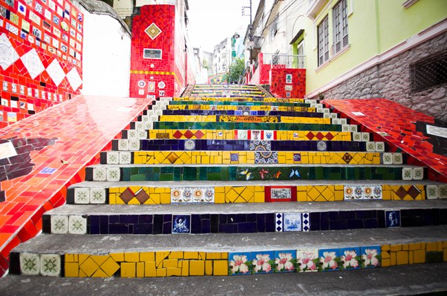 Rio escadaria selaron carreaux – Le Blog de Betty
