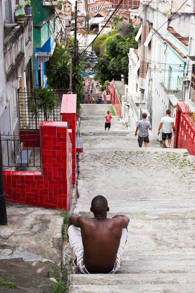 Rio escadaria selaron marches – Le Blog de Betty