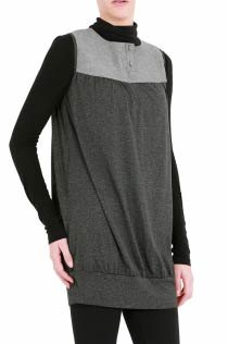 Robe chasuble grise profil – Le Blog de Betty