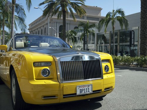 Rodeo drive rolls royce jaune – Le Blog de Betty